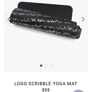 New WeWoreWhat yoga mat